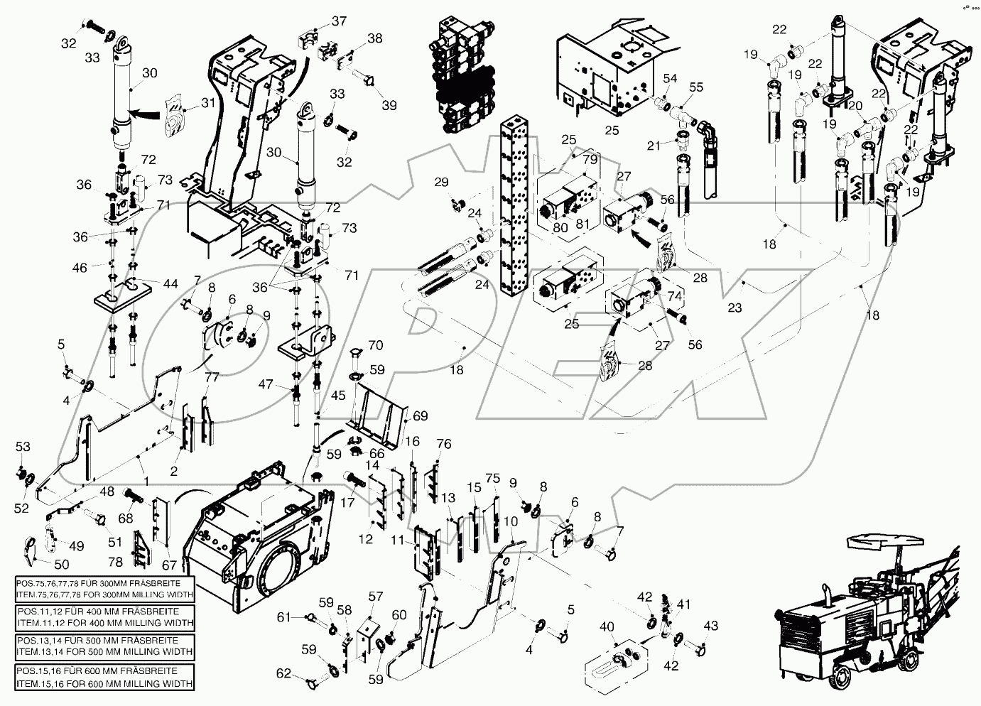  SIDE PLATE FB300/400/500/600