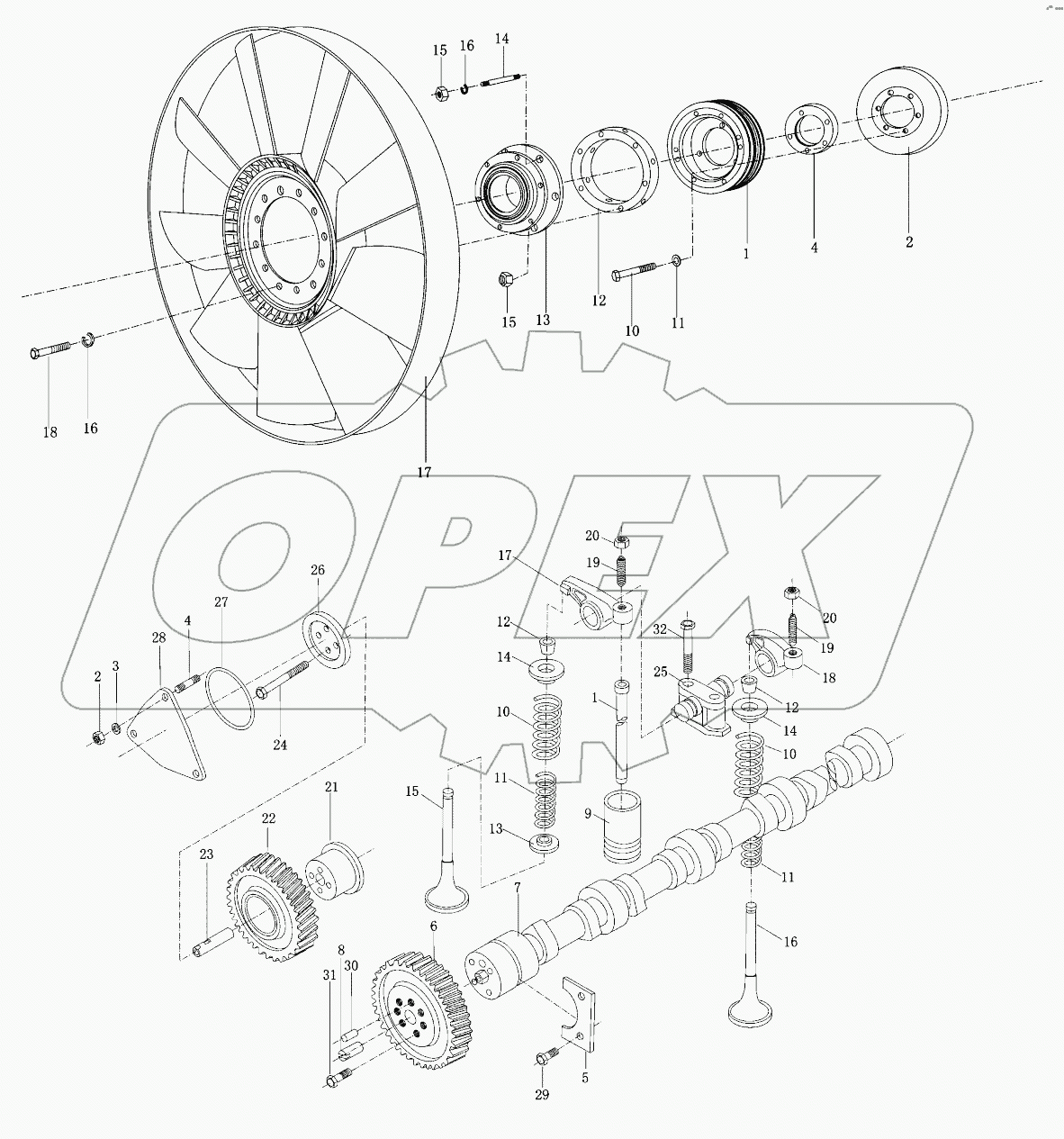  Коленчатый вал в сборе II