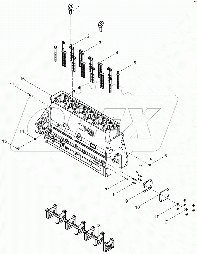  Cylinder block assembly