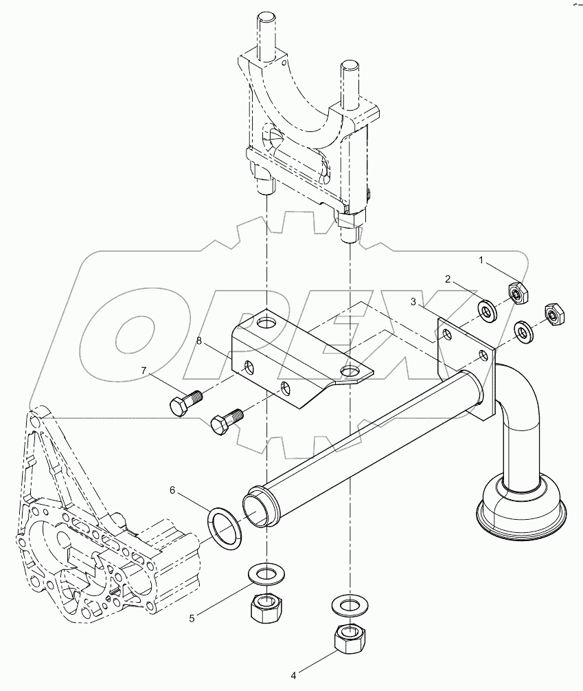  Lubricating oil suction strainer