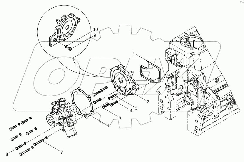  Intermediate spacer assembly
