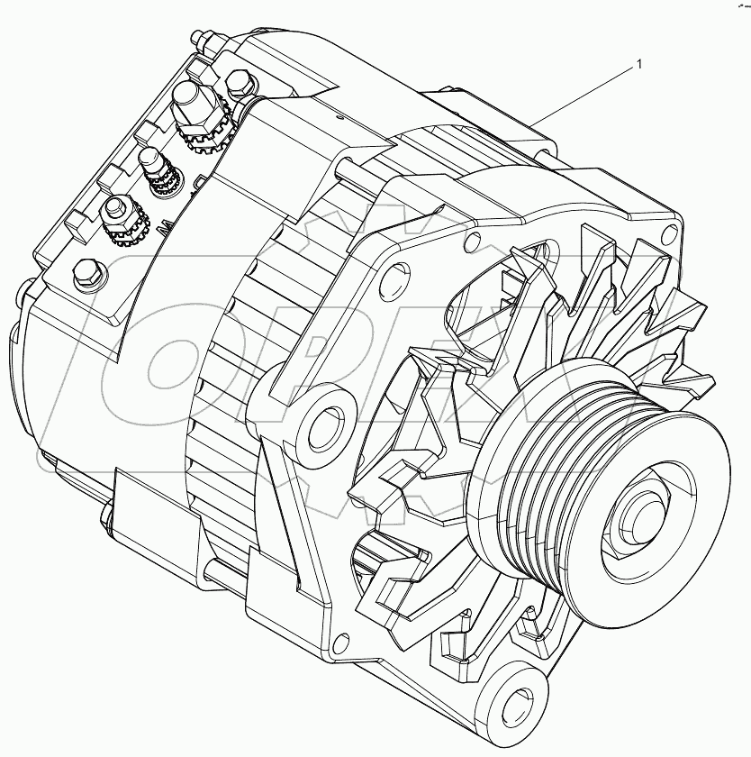  Complete alternator 8/13m26.3