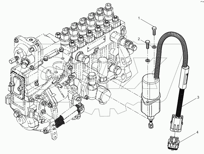  Parking device assembly