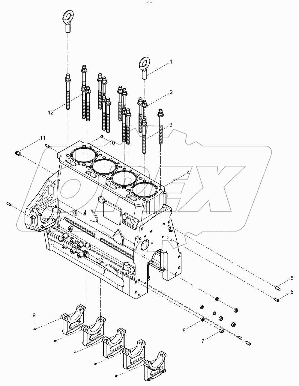  Cylinder block assembly