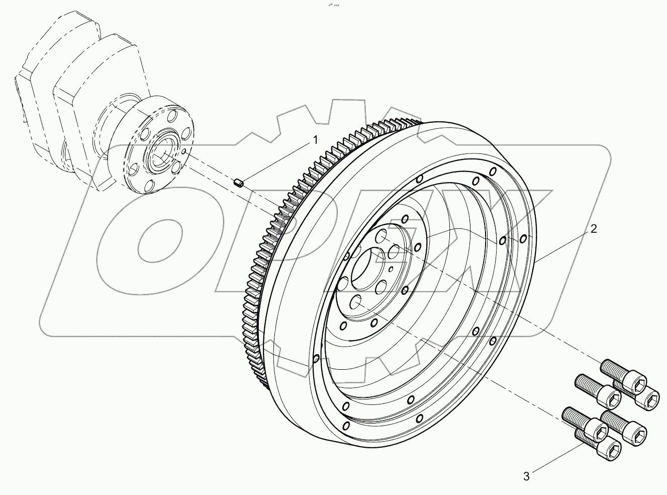  Flywheel assembly