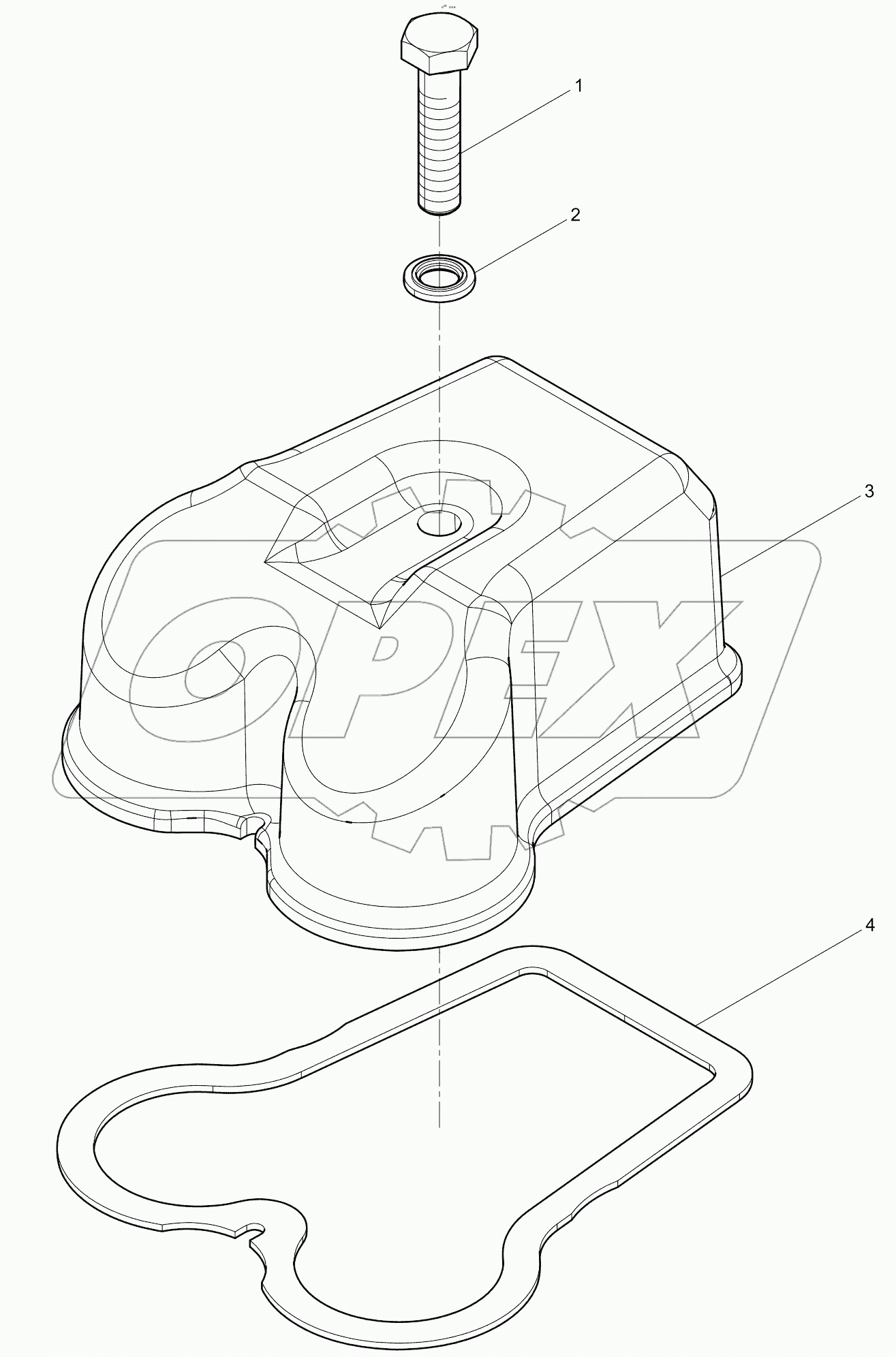  Cylinder head cover assembly