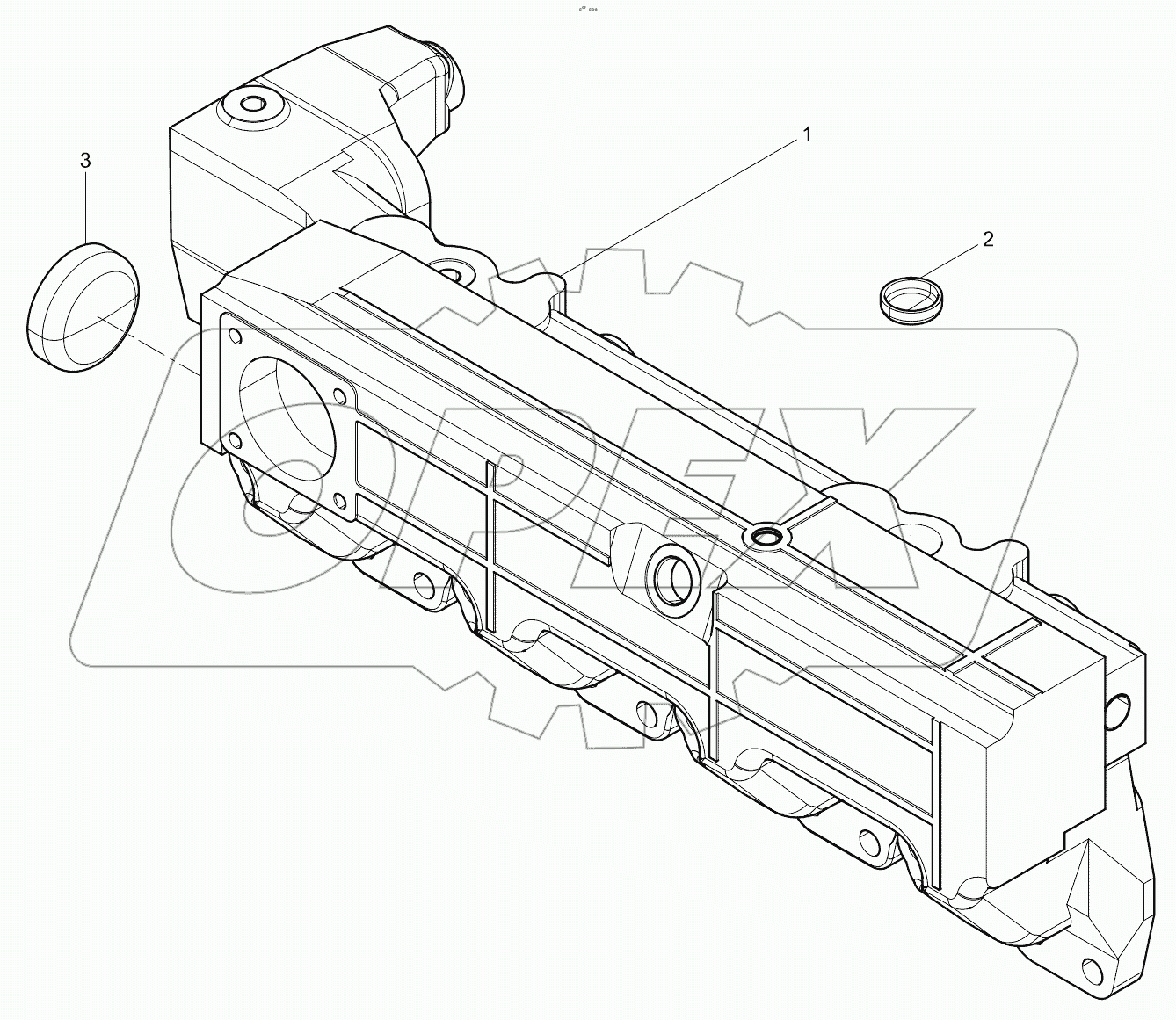  Intake pipe assembly