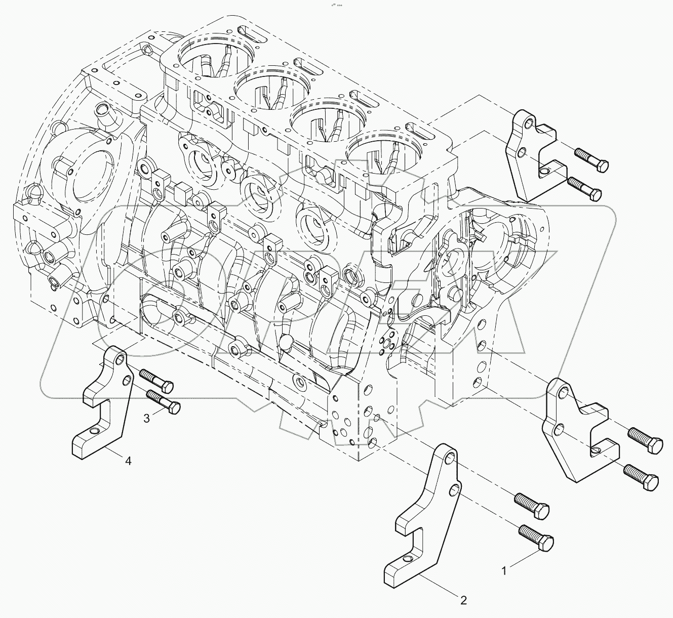  Engine Bracket Group