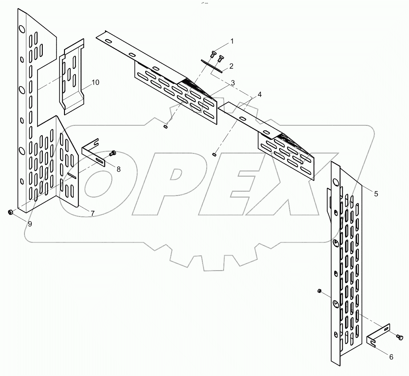  Fan protection cover assembly