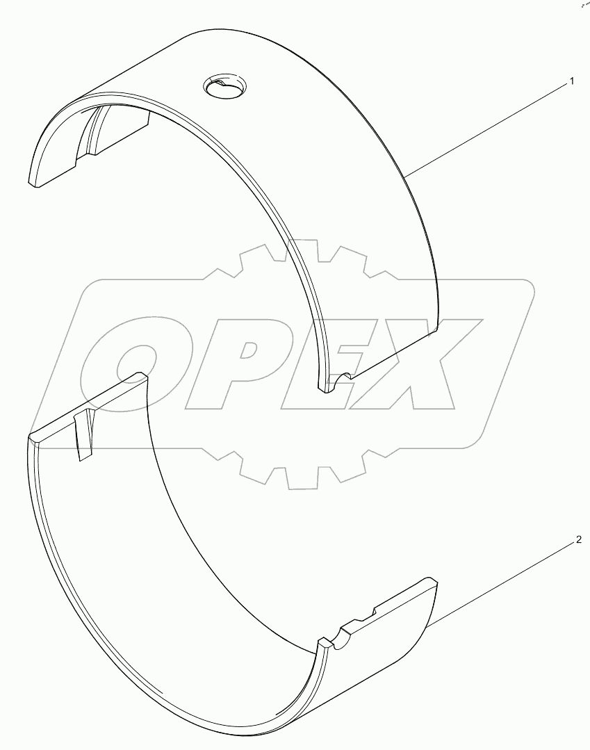  Thrust main bearing assembly
