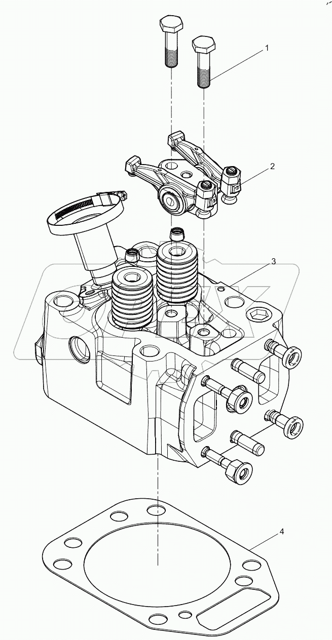  Cylinder head subassembly