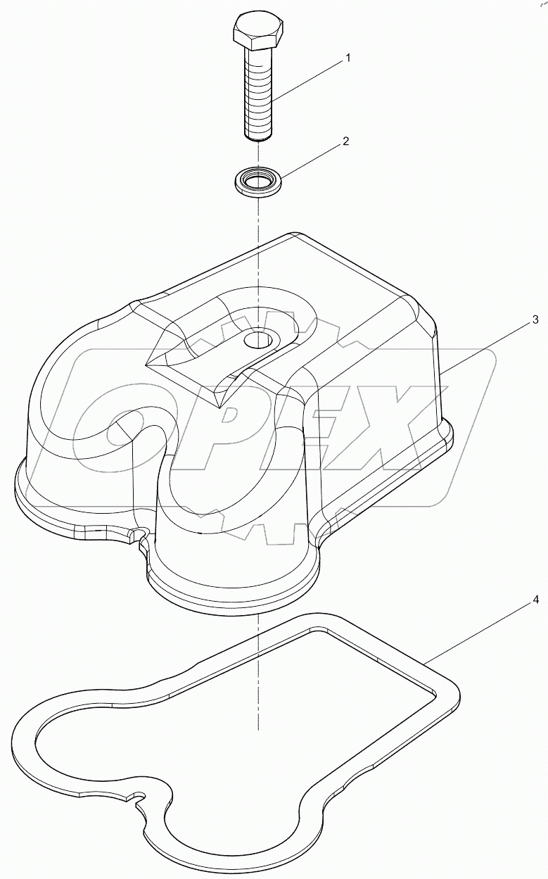  Cylinder head cover group