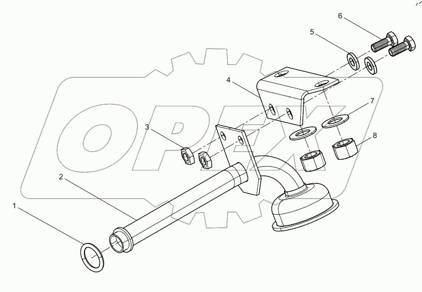  Oil Inlet Pipe Assembly