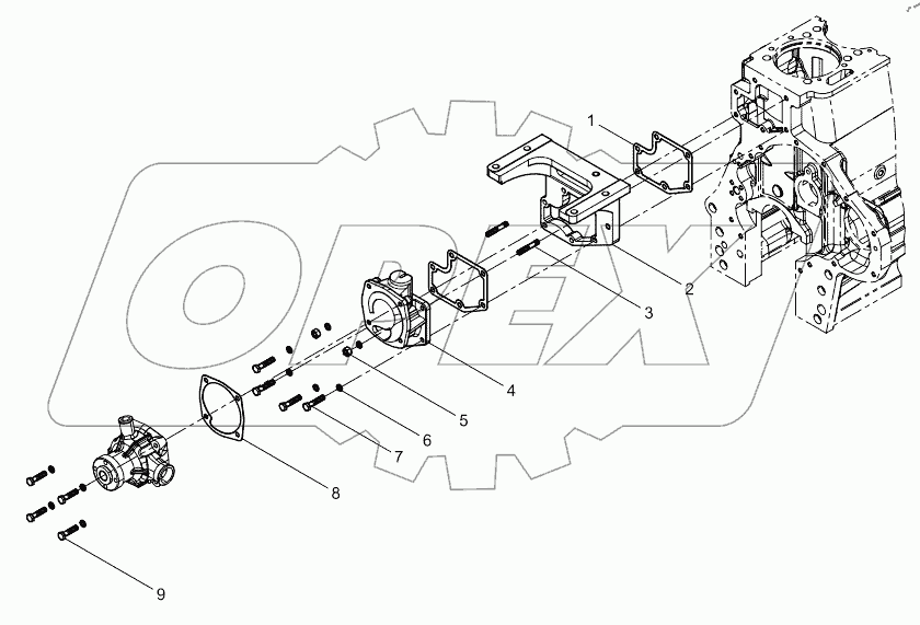  Intermediate pad assembly