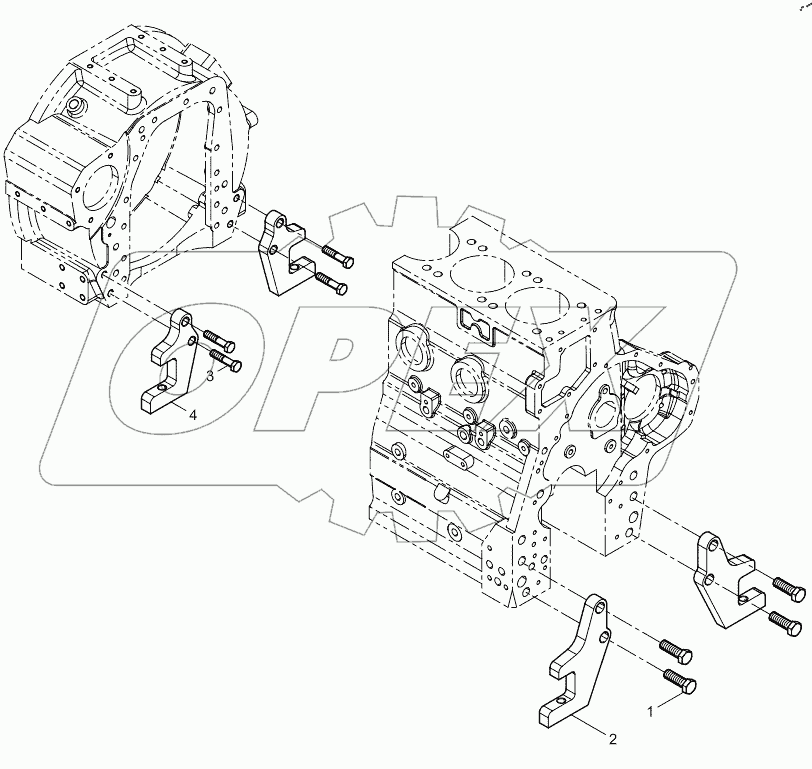  Engine bracket assembly