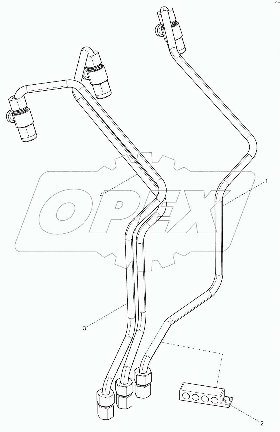  High-pressure Fuel Pipe Assembly