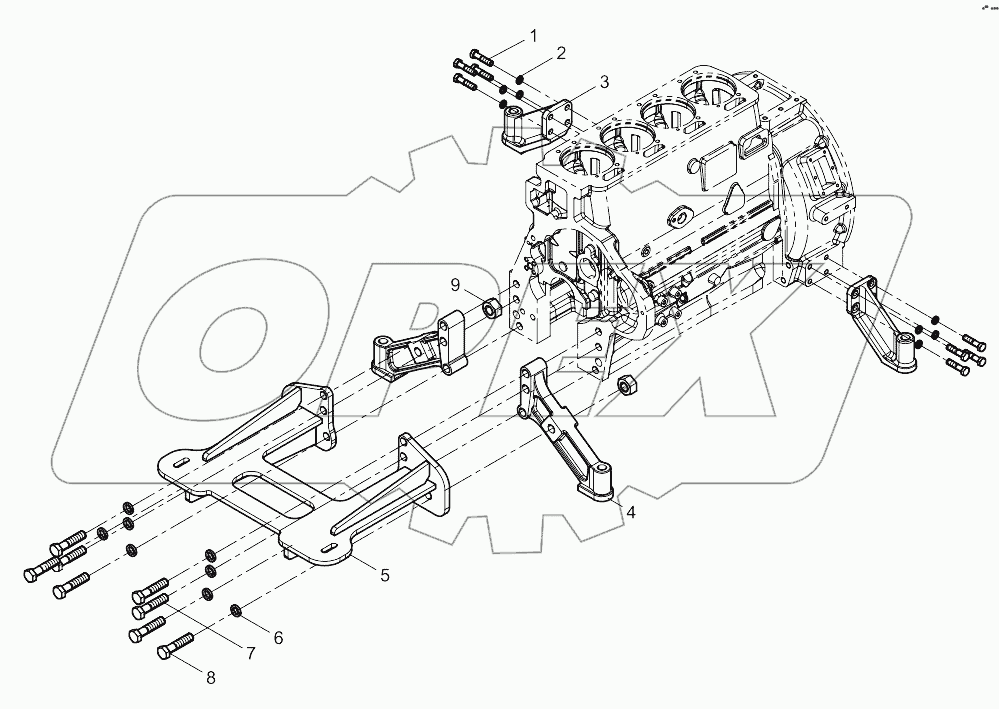  Engine Bracket Group