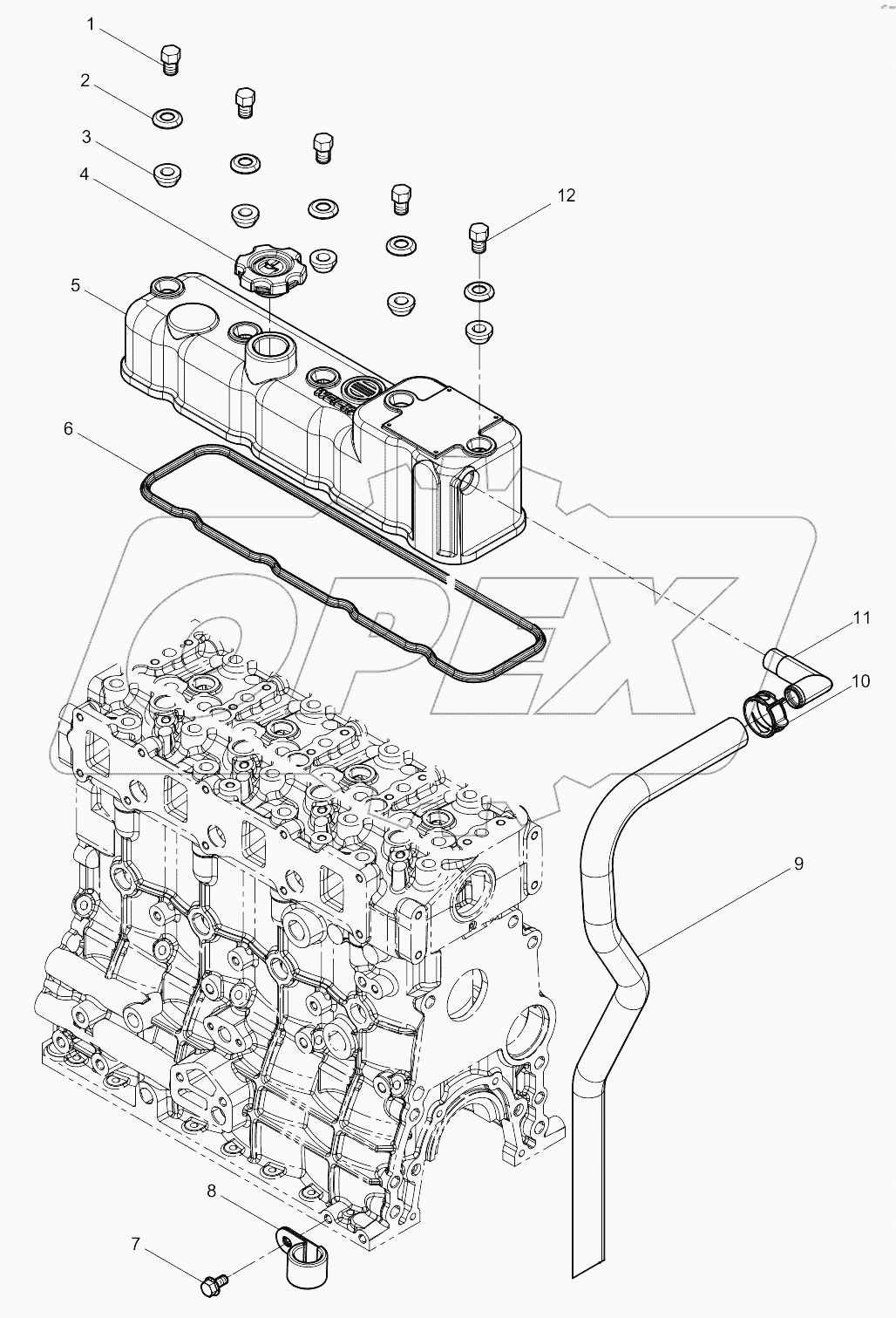  Cylinder Head Cover Group
