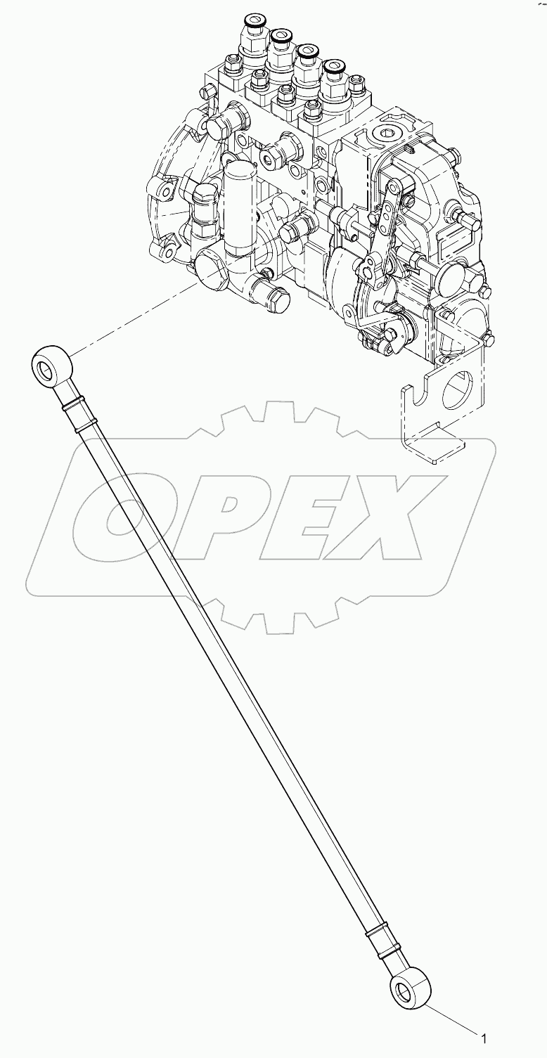  Fuel Injection Pump Oil Pipe Group