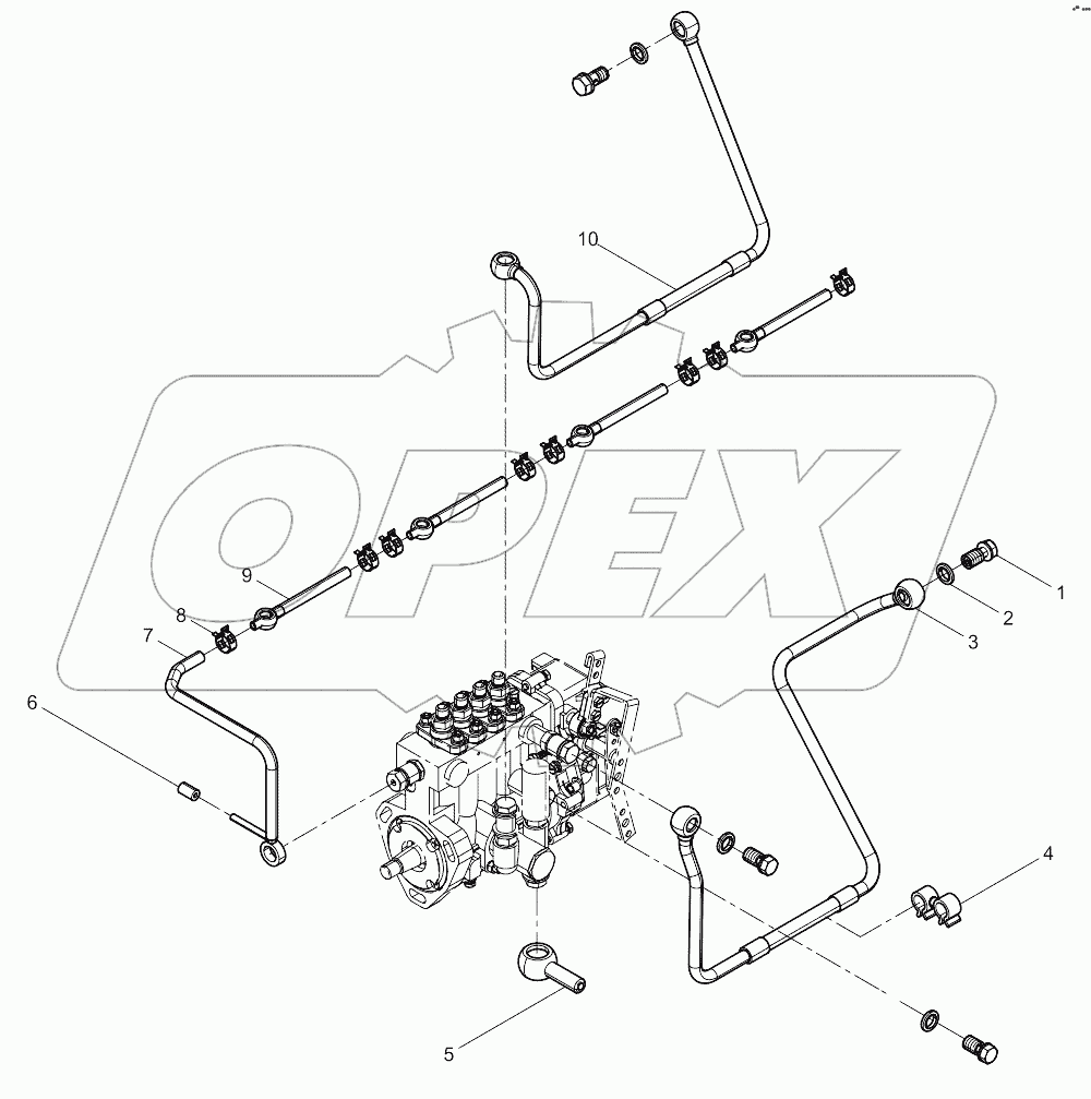  Low Pressure Fuel Pipe Group