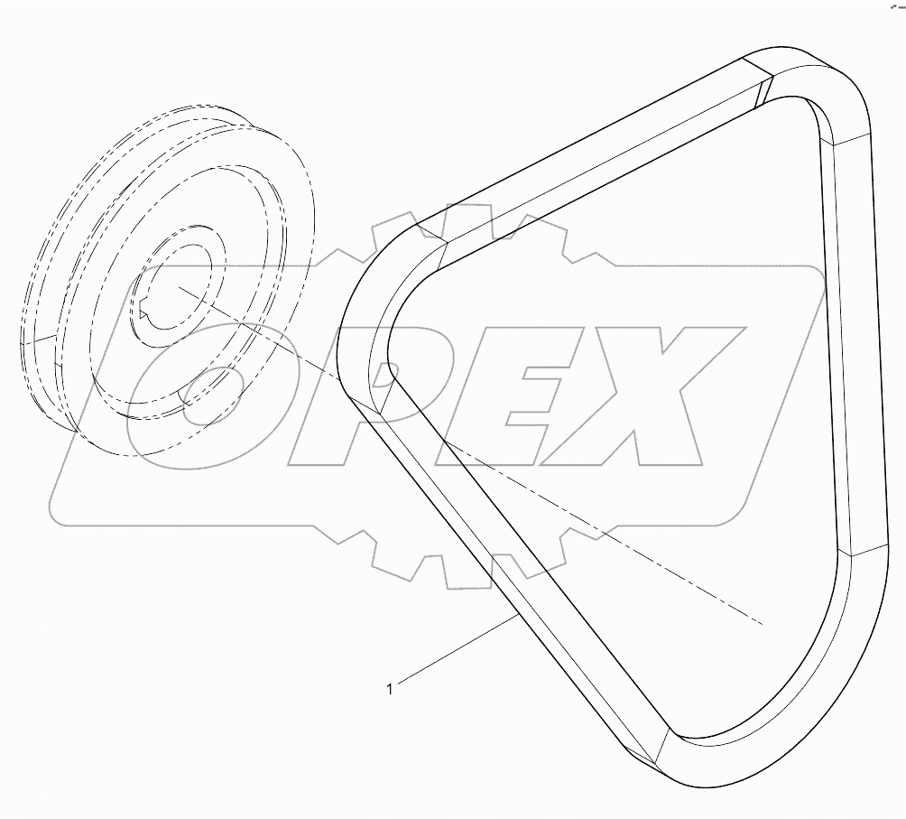  Tensioner And Belt Group