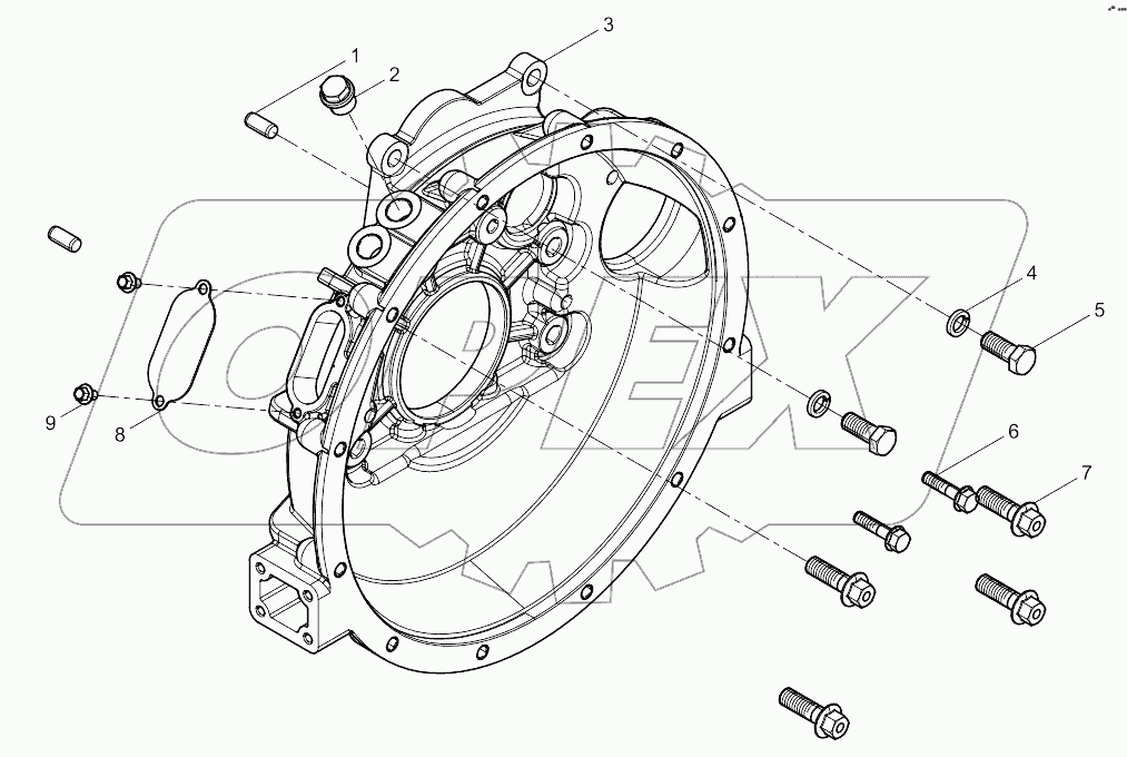  Flywheel Housing Group