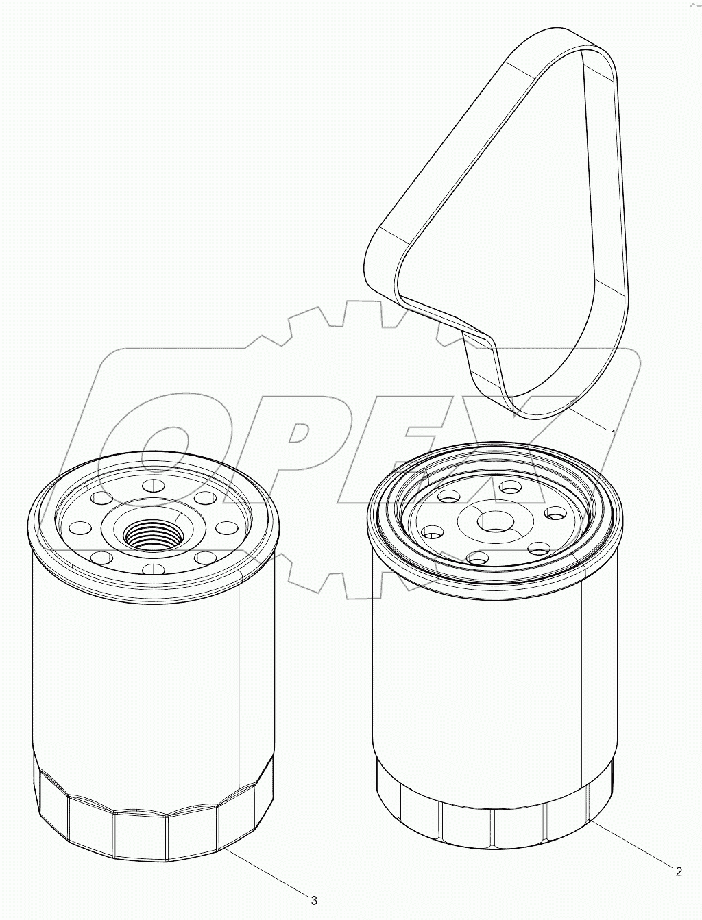  Spare Parts Attached to Engine Group