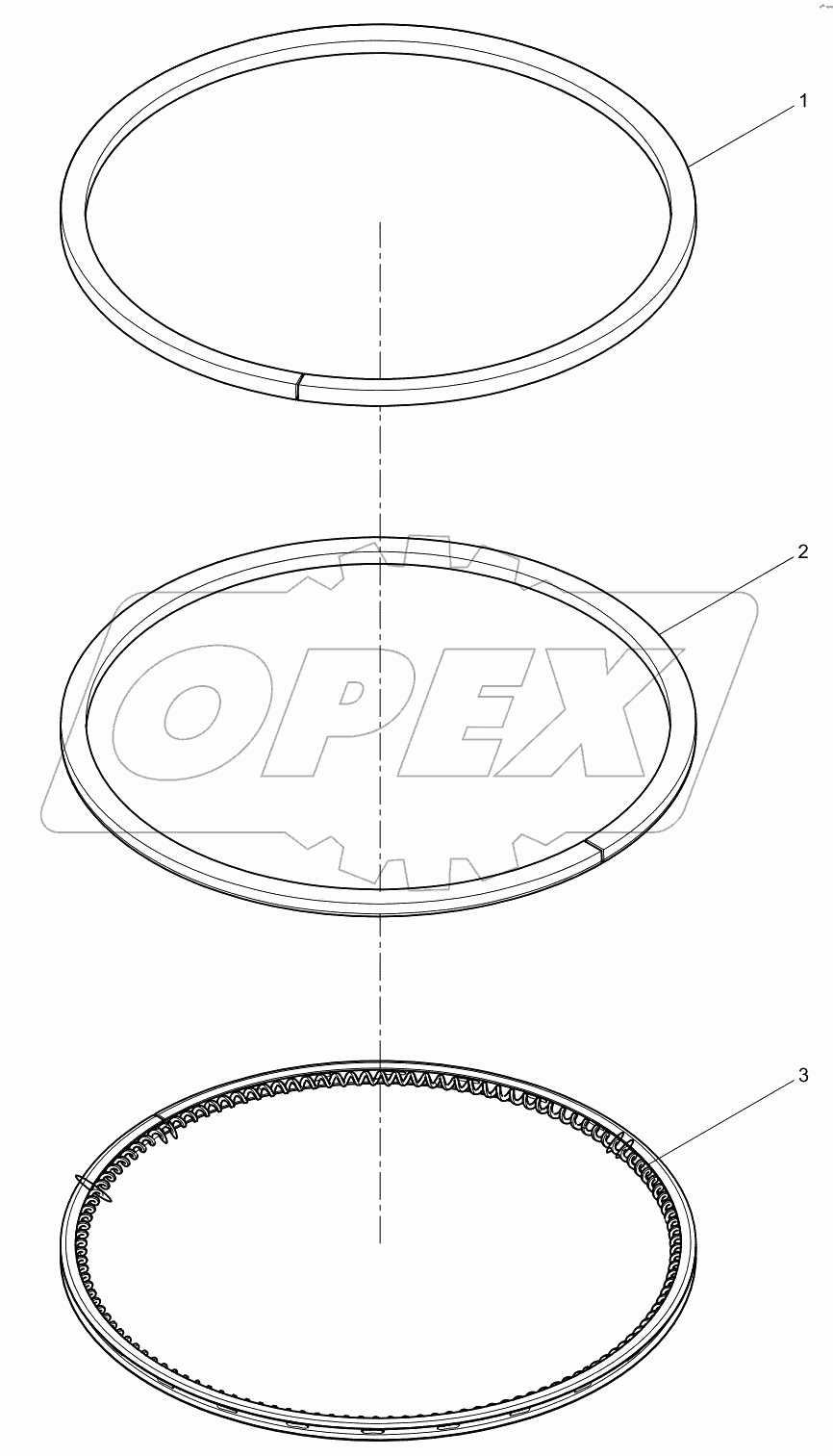  Piston Ring Set