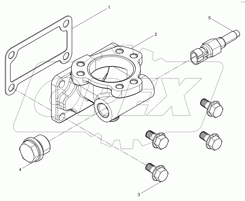  Cylinder Head Front Cover Group