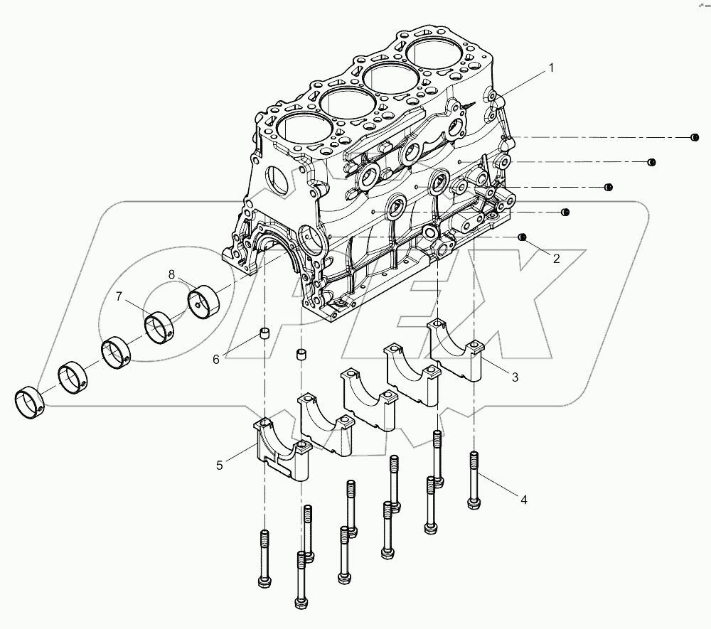  Сrankcase pre-assembly