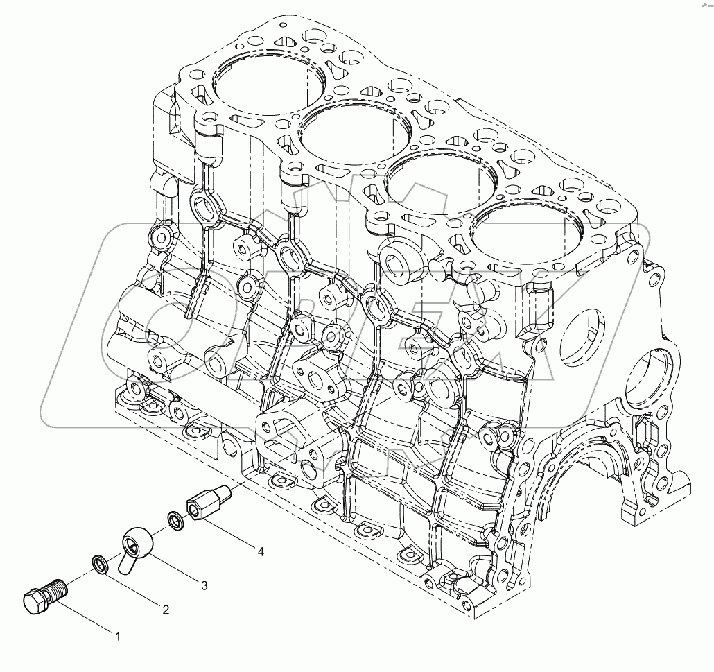  Fuel Injection Pump Oil Pipe Group