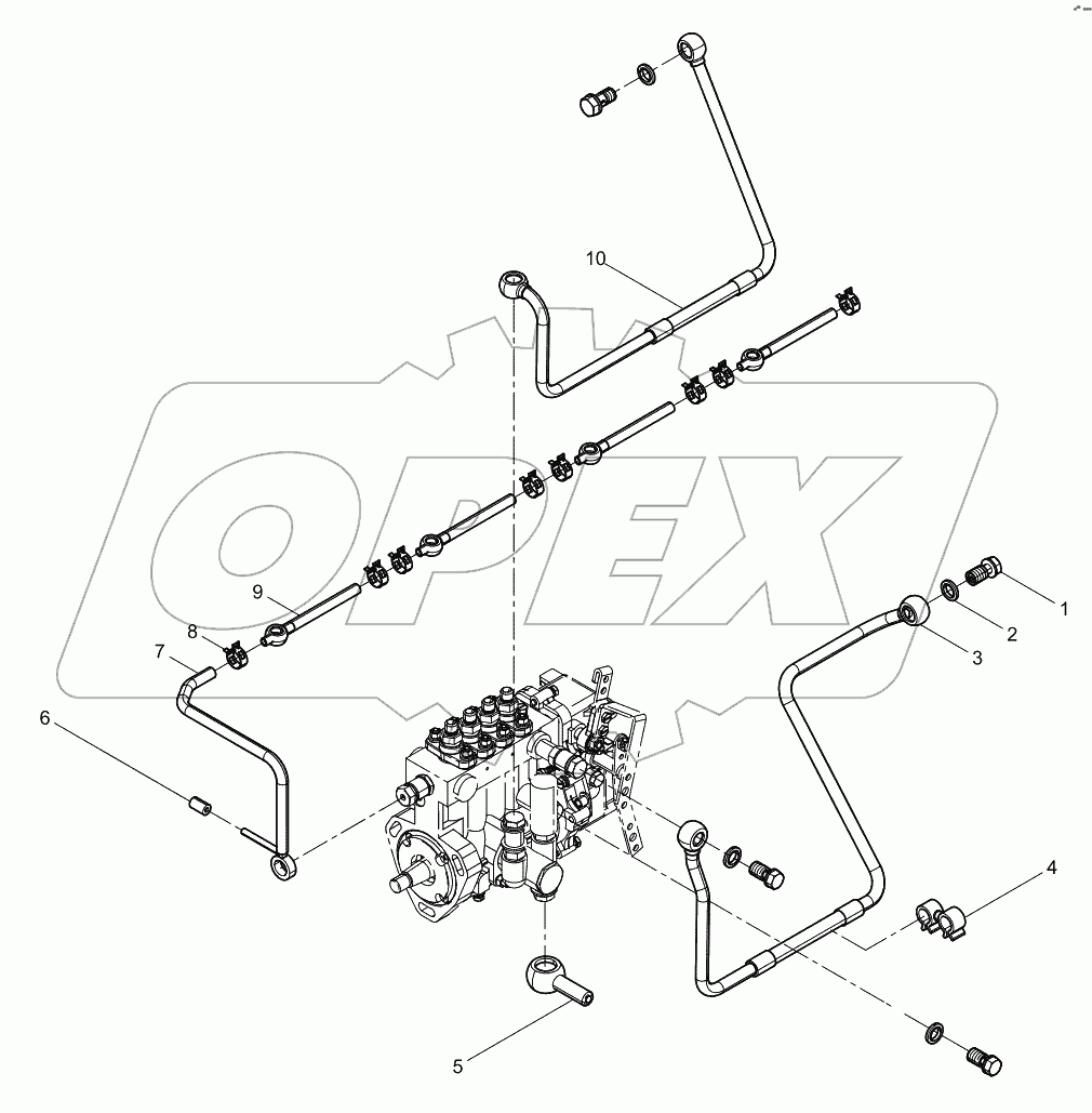  Low Pressure Fuel Pipe Group