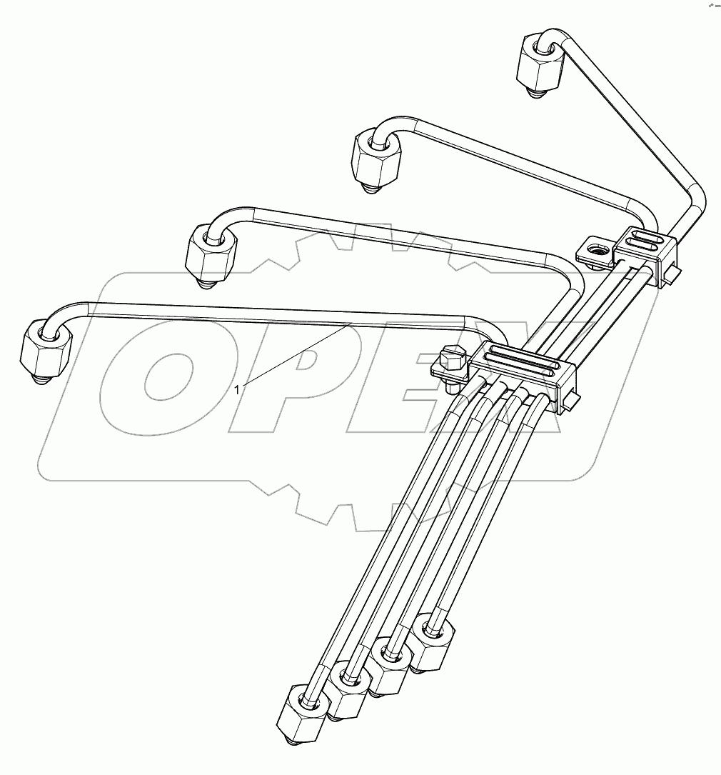 High Pressure Fuel Pipe Group