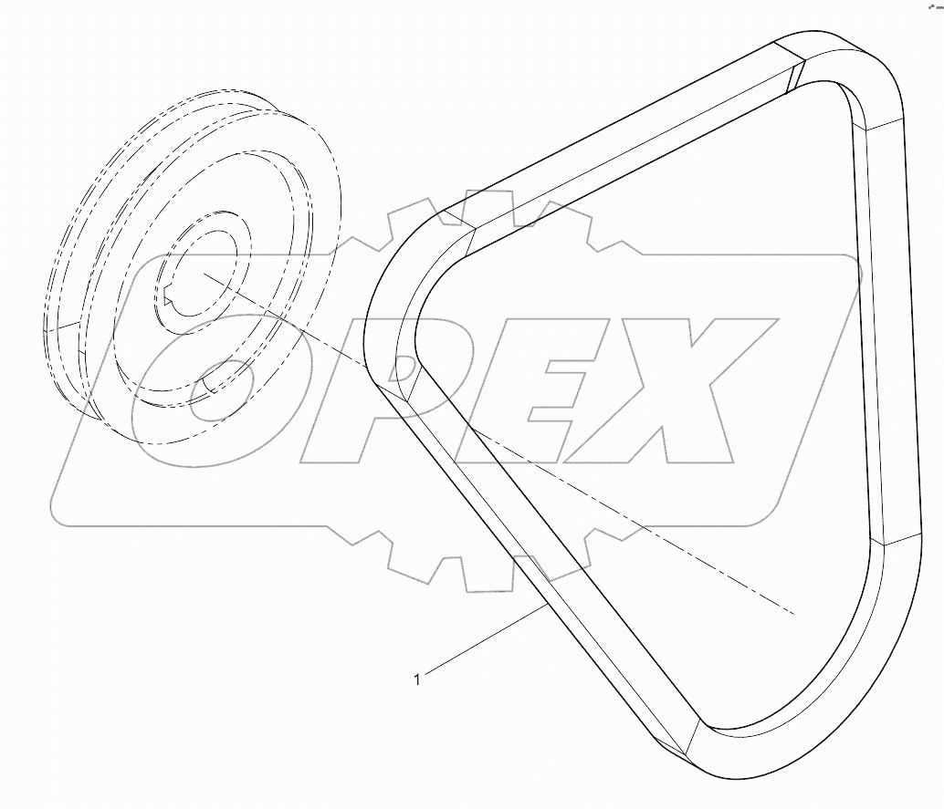  Tensioner And Belt Group