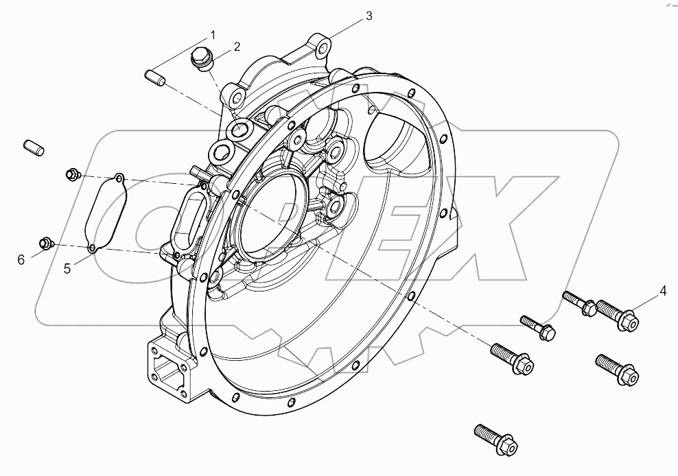  Flywheel Housing Group