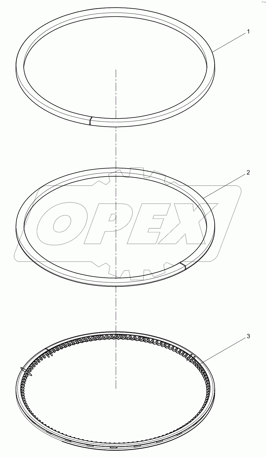  Piston Ring Set