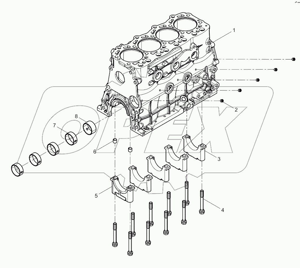  Crankcase pre-assembly