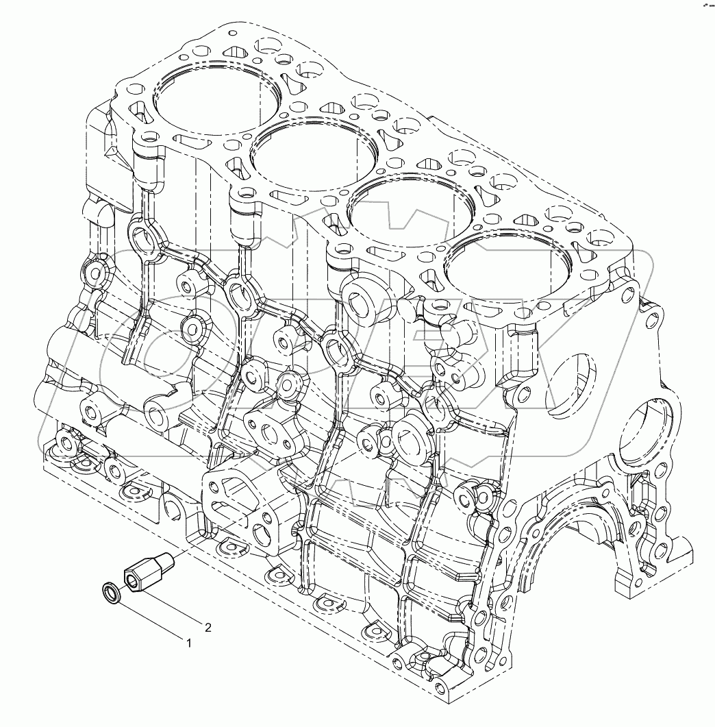  Fuel Injection Pump Oil Pipe Group