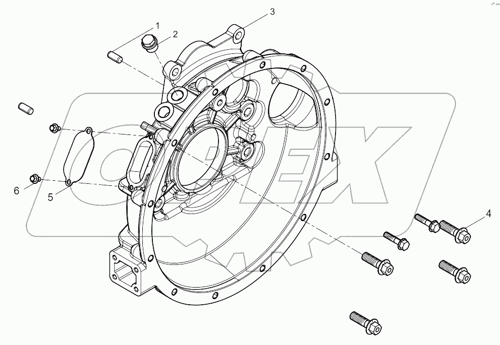  Flywheel Housing Group