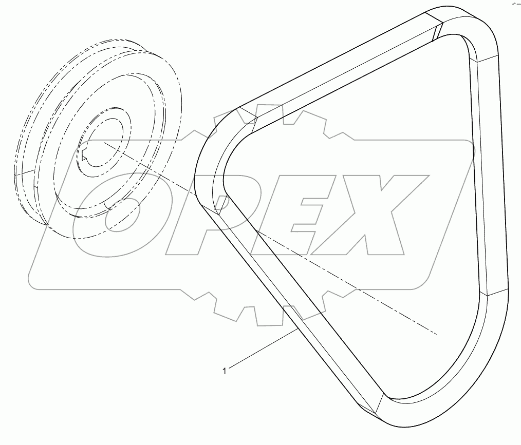  Tensioner And Belt Group