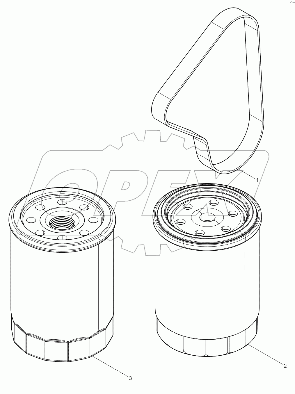  Spare Parts Attached to Engine Group