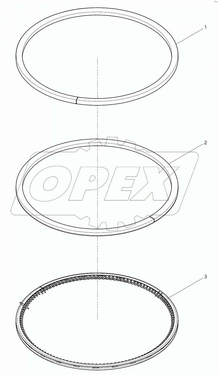  Piston Ring Set