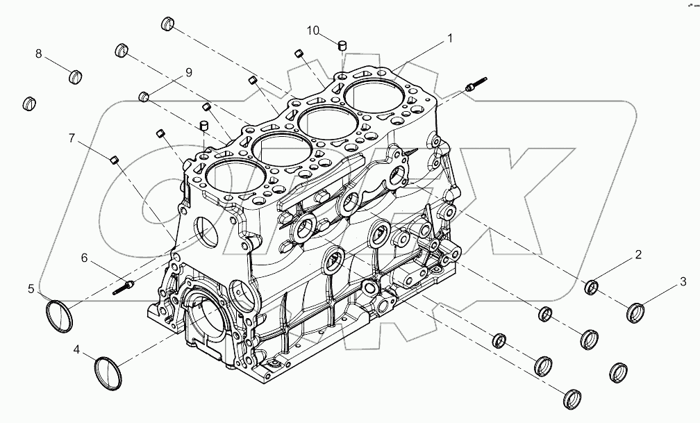  Crankcase assembly