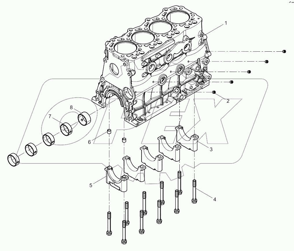  Crankcase pre-assembly
