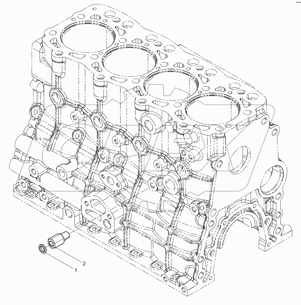  Fuel Injection Pump Oil Pipe Group