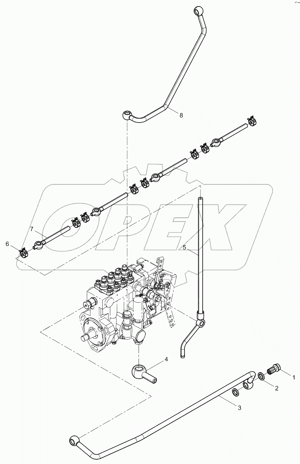  Low Pressure Fuel Pipe Group