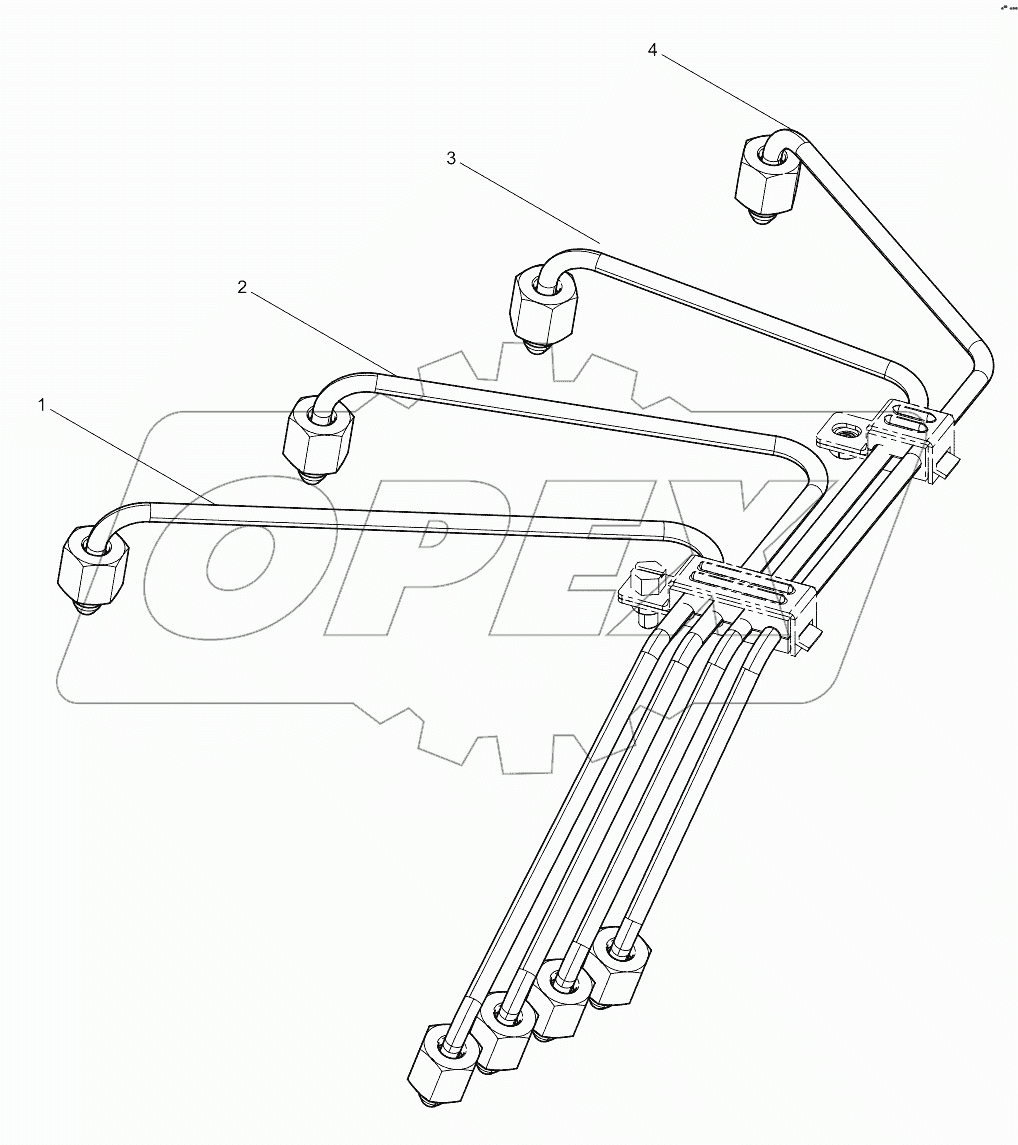  High-pressure Fuel Pipe Assembly