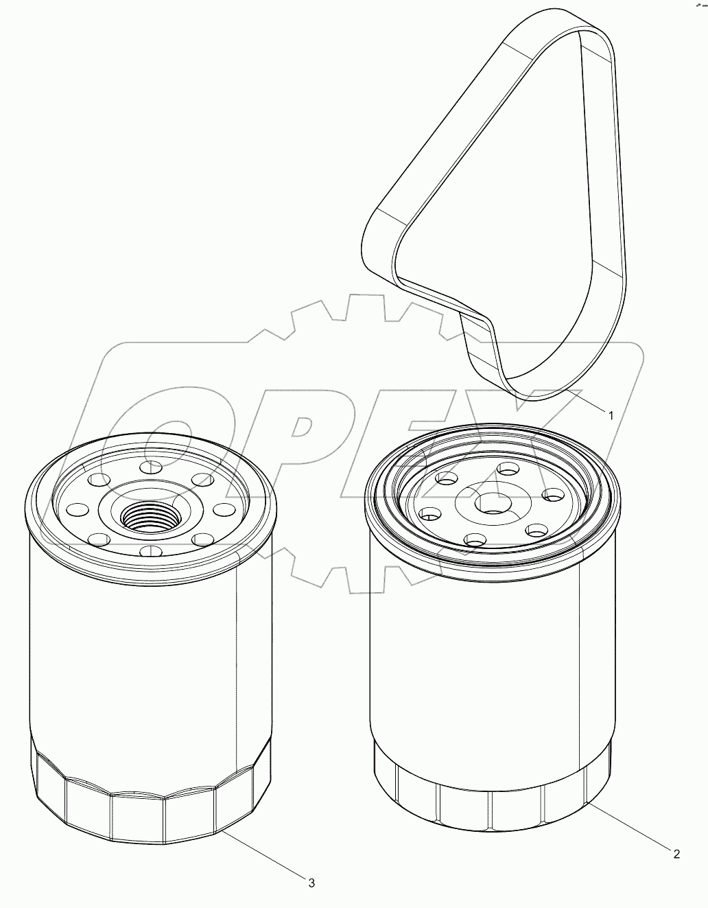  Spare Parts Attached to Engine Group