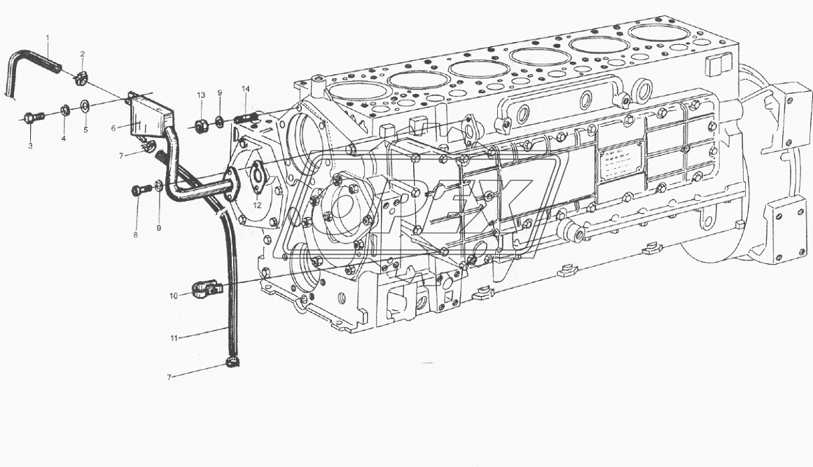 Блок цилиндров 6