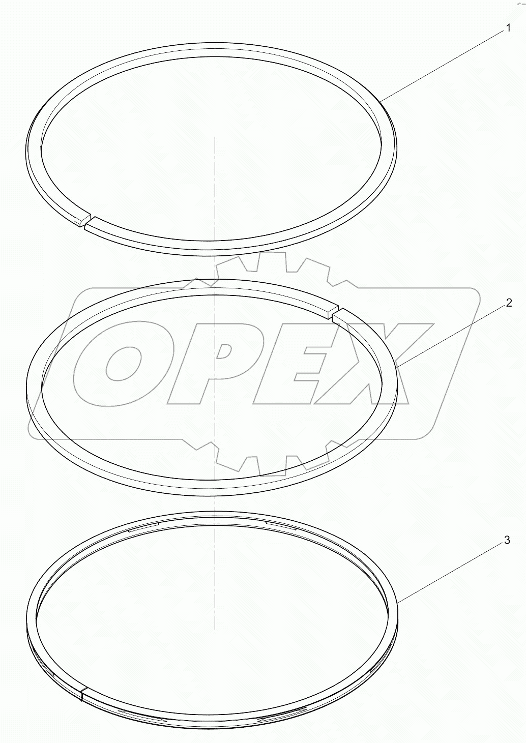  Piston Ring Set